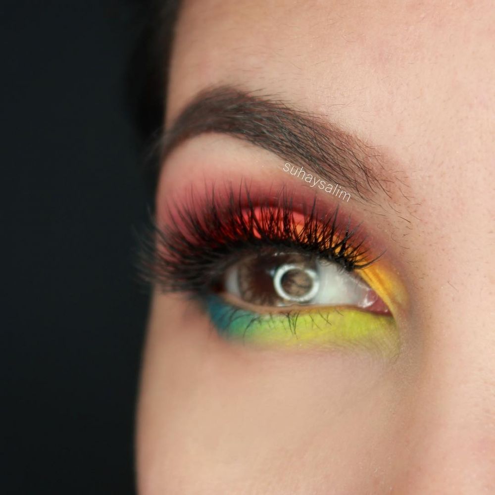 20 Inspirasi makeup mata ala Suhay Salim, beri corak beda