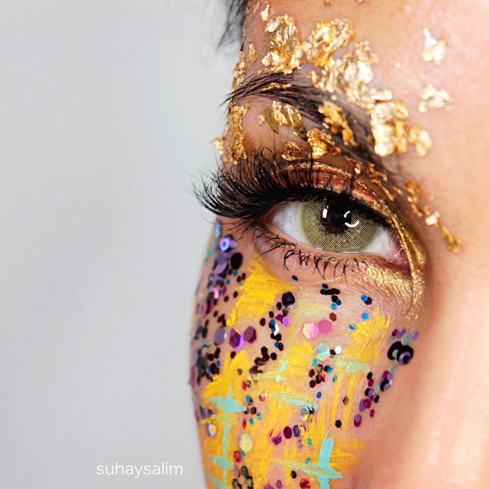 20 Inspirasi makeup mata ala Suhay Salim, beri corak beda