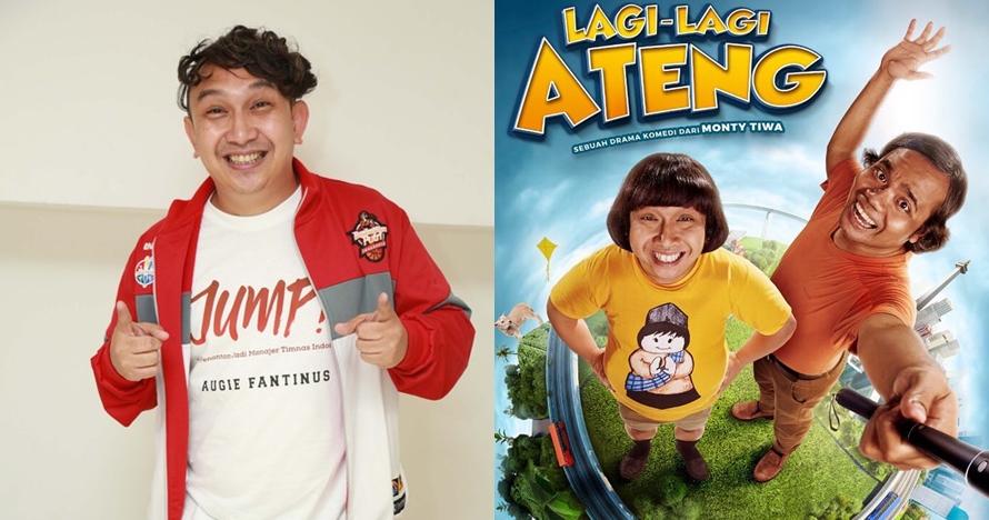 10 Potret Augie Fantinus saat perankan Ateng, mirip aslinya