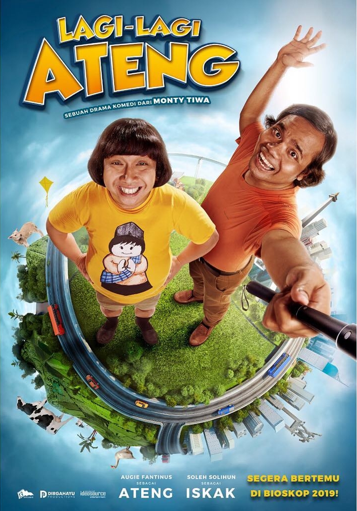 10 Potret Augie Fantinus saat perankan Ateng, mirip aslinya