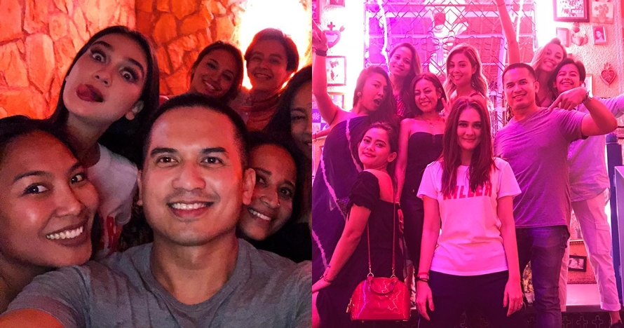 12 Potret Luna Maya & Faisal Nasimuddin saat hangout bareng