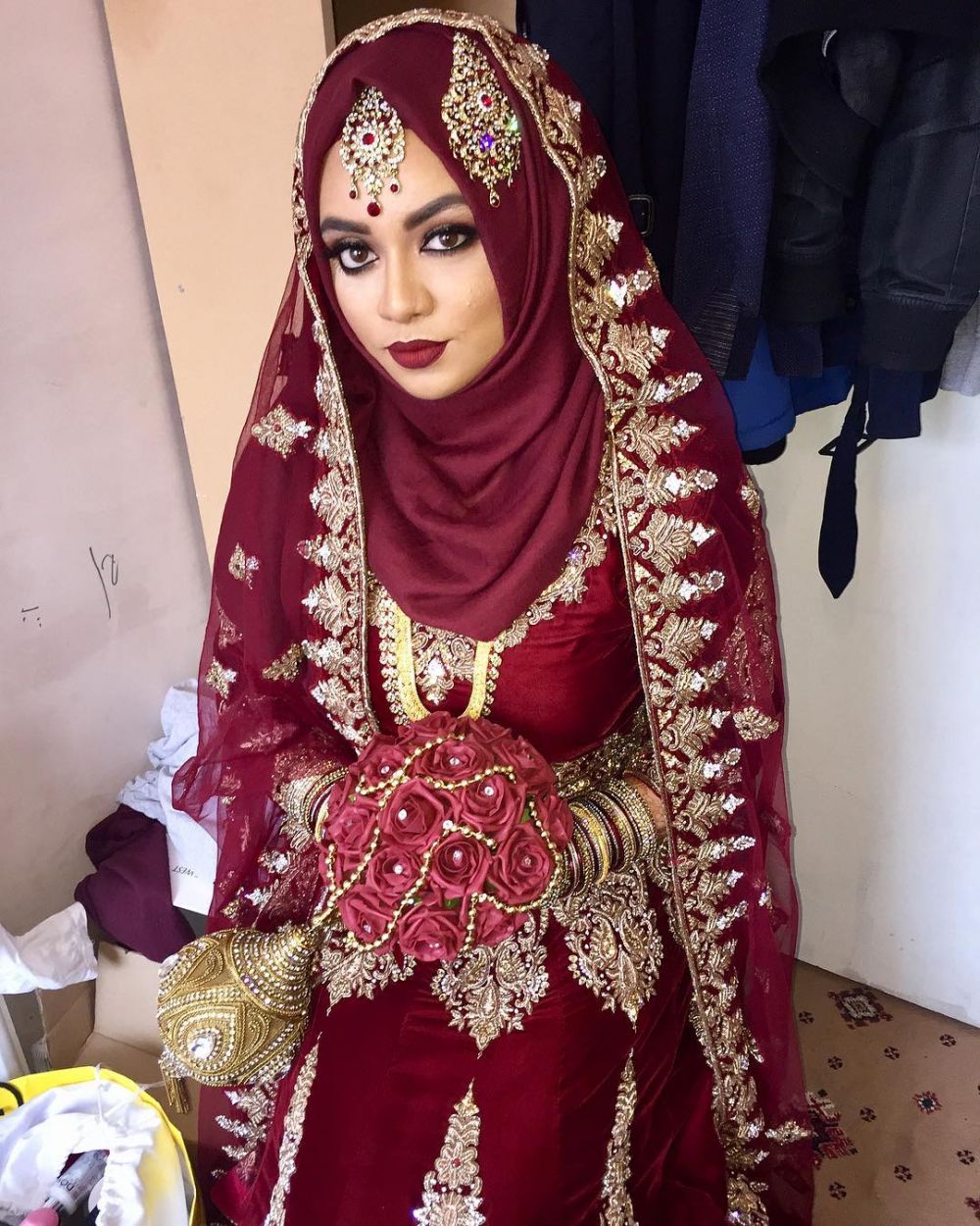 Pakaian Pengantin India Muslim - Baju Adat Tradisional