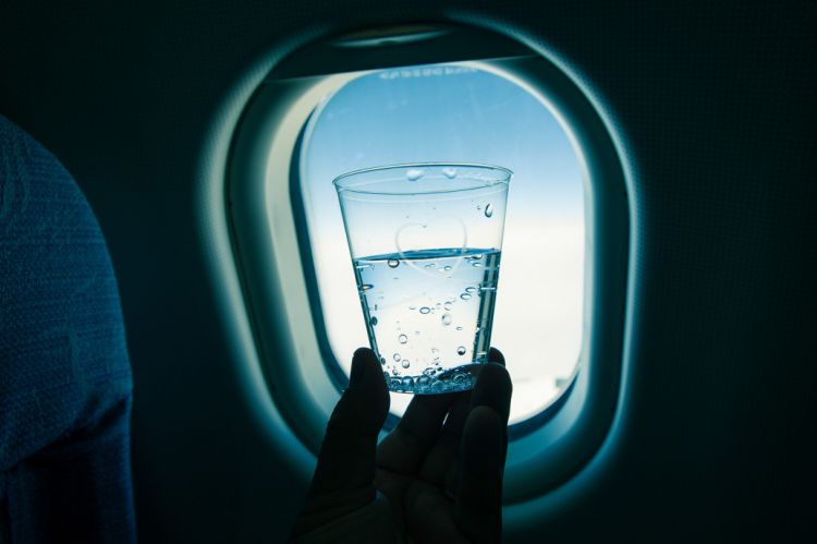 Penelitian ini ungkap minuman di pesawat punya banyak bakteri