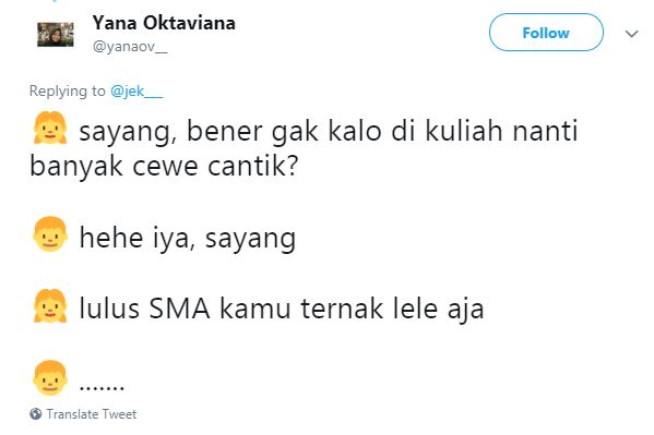 13 Cuitan lucu cewek cemburuan level dewa ini bikin nyengir kuda