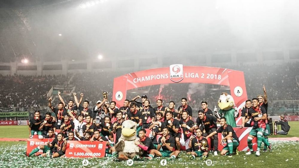 Penantian 10 tahun PSS Sleman, jatuh bangun tembus kasta tertinggi