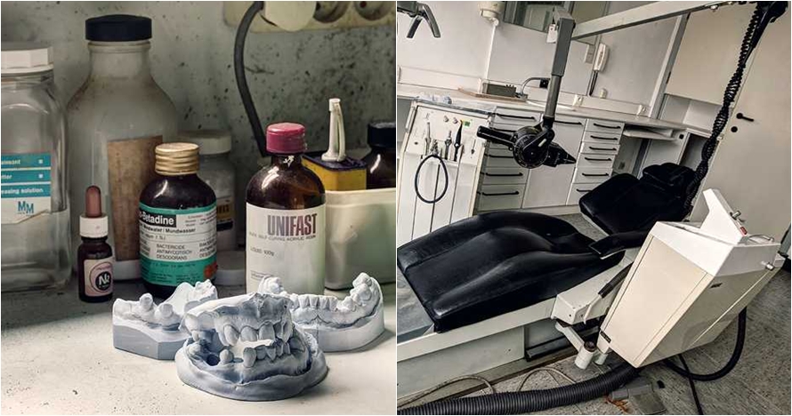 10 Foto seram klinik gigi terbengkalai, ada ratusan gigi copot