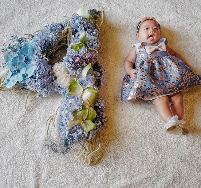 11 Foto Gaia Yudhoyono bertema usia, putri Ibas yang menggemaskan