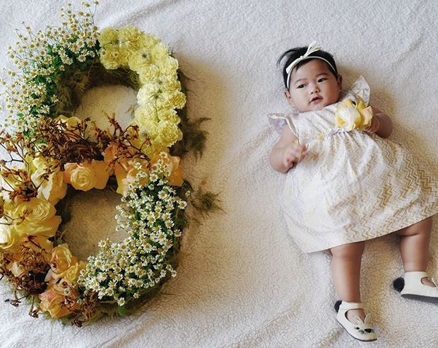 11 Foto Gaia Yudhoyono bertema usia, putri Ibas yang menggemaskan