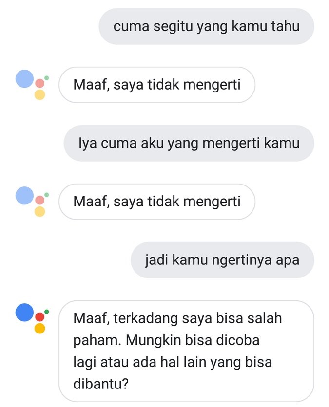 13 Obrolan lucu dengan Google Assistant ini ujung-ujungnya baper
