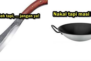 10 Pelesetan kata pakai gambar ini bikin terpingkal-pingkal