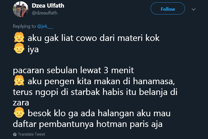 11 Cuitan lucu kebohongan cewek matre ini bikin cowok ngelus dada
