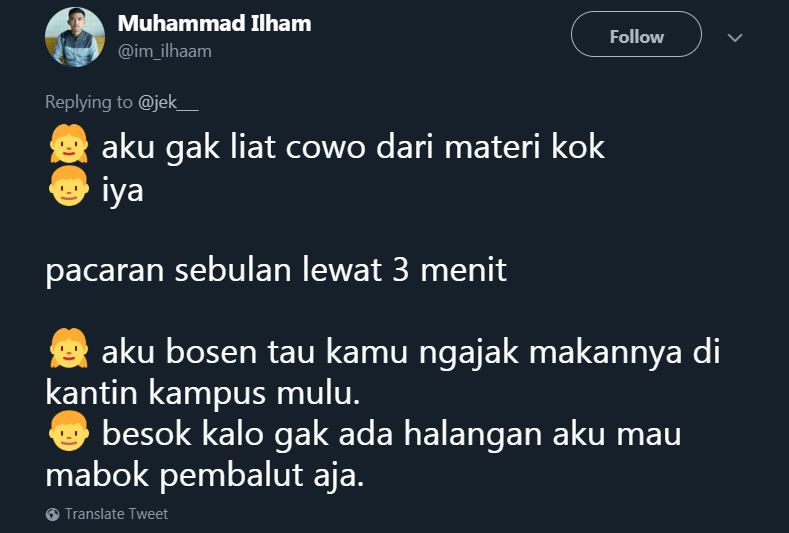 11 Cuitan lucu kebohongan cewek matre ini bikin cowok ngelus dada