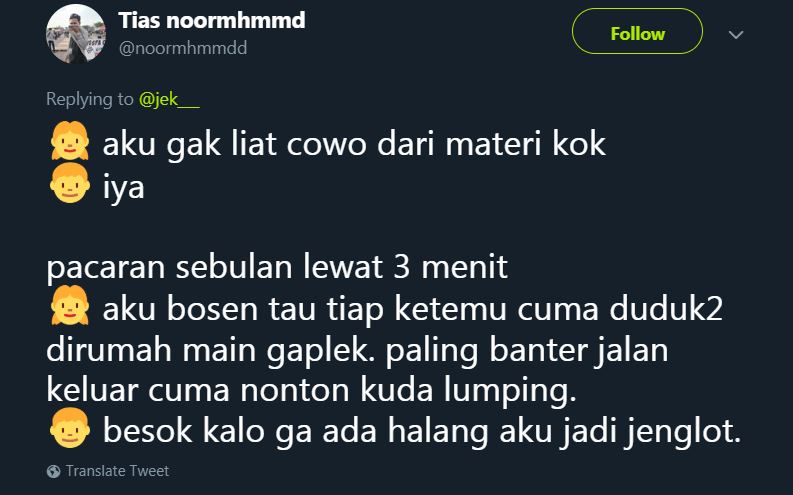 11 Cuitan lucu kebohongan cewek matre ini bikin cowok ngelus dada