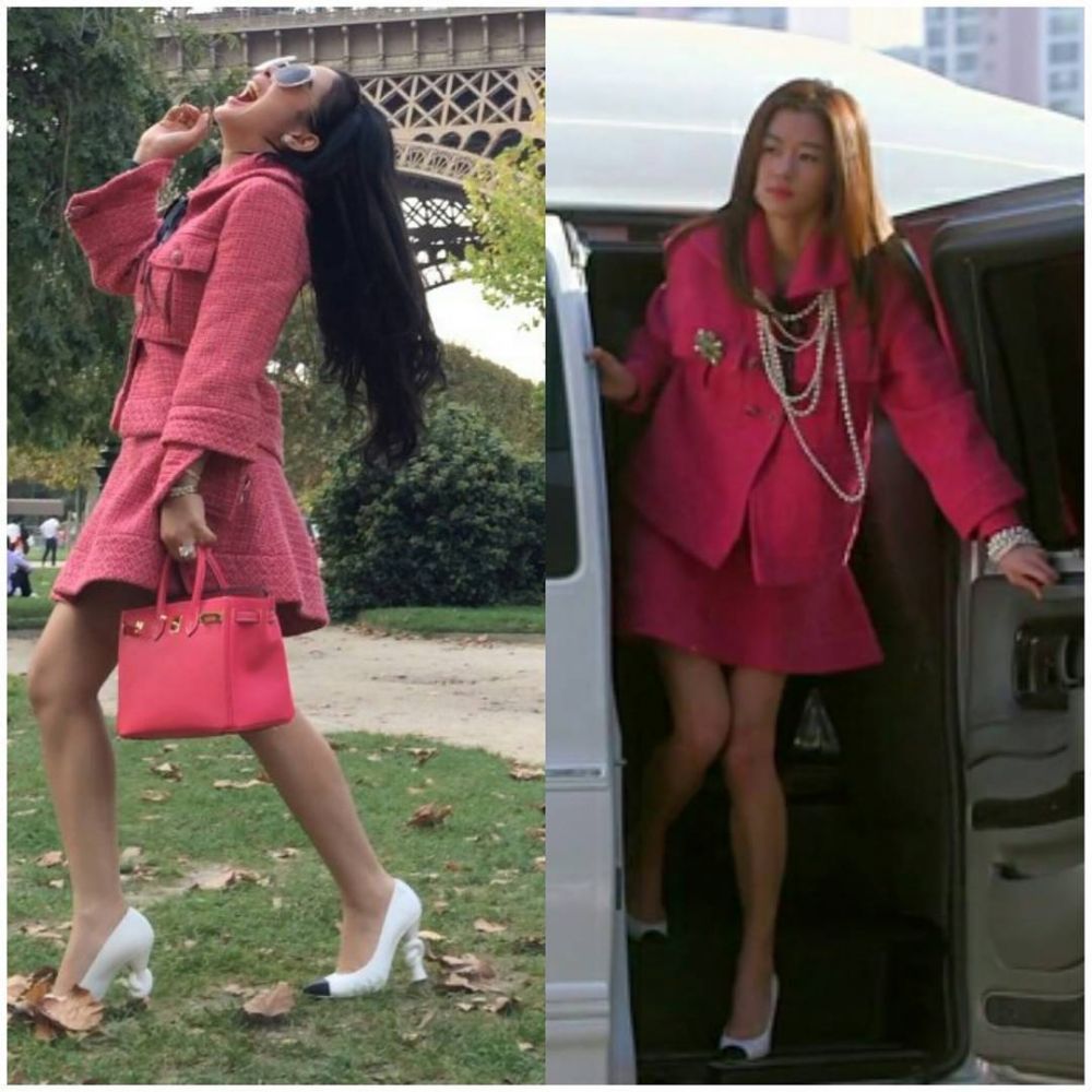 15 Gaya Syahrini kenakan fashion mirip artis dunia, siapa kece?