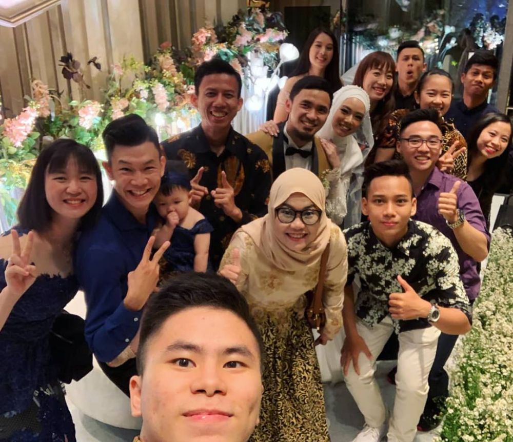 8 Publik figur hadiri resepsi Lindswell & Hulaefi, atlet wushu reunian