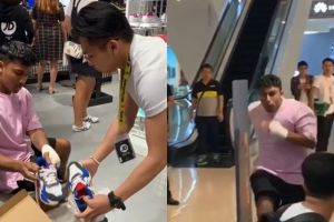 5 Video lucu kelakuan pembeli cobain barang di toko, gereget abis