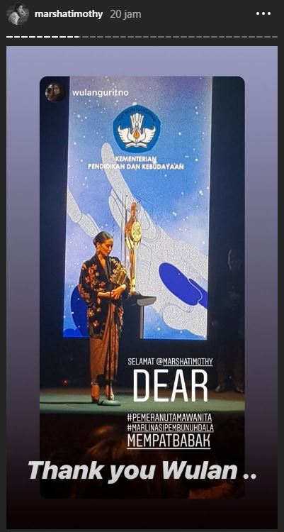 Menang FFI, 6 Seleb ini beri ucapan selamat pada Marsha Timothy