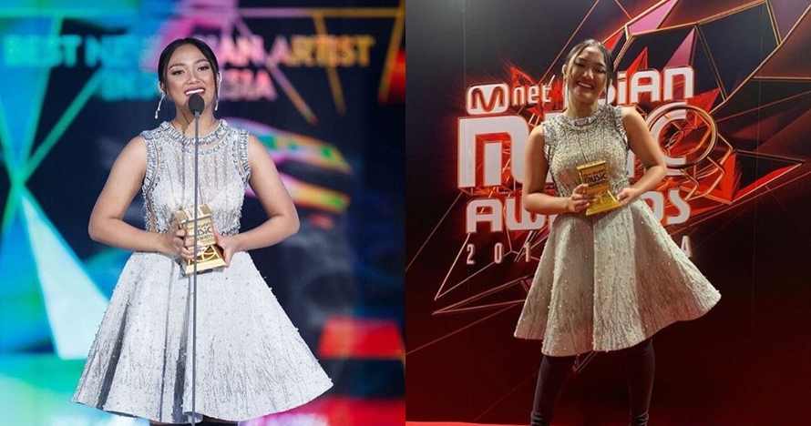 10 Momen bahagia Marion Jola raih penghargaan MAMA 2018