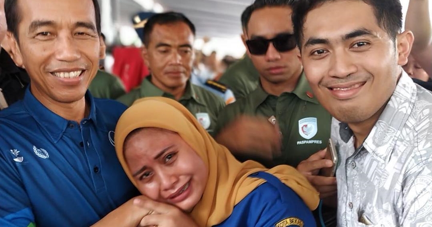4 Cerita ibu hamil ngidam bertemu Jokowi, ada berurai air mata
