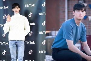 11 Gaya Cha Eun-woo pakai kaus ini simpel tapi tetap menawan