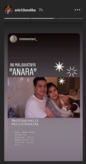 10 Potret imut anak pertama Ardina Rasti, matanya curi perhatian