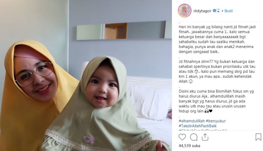 Perjalanan rumah tangga Risty Tagor hingga menikah ketiga kali