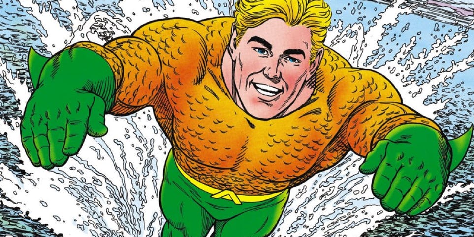  10 Kostum Aquaman dari masa ke masa, mana paling keren?