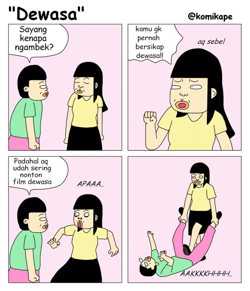 12 Komik strip lucu merayu cewek ini endingnya kocak abis