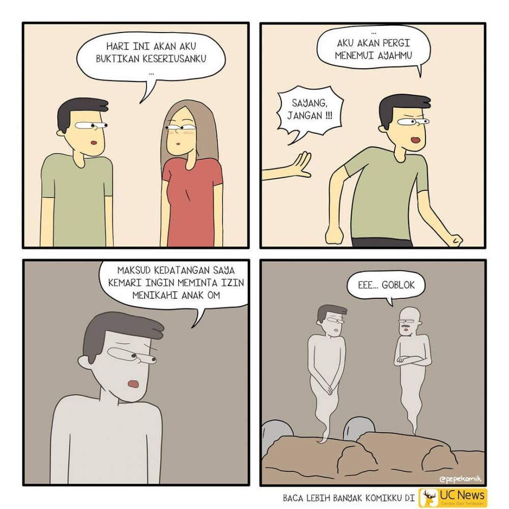 12 Komik strip lucu merayu cewek ini endingnya kocak abis