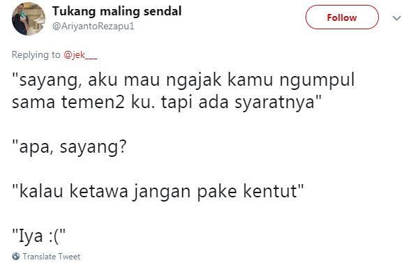 15 Cuitan lucu syarat diajak jalan ini bikin senyum kesel