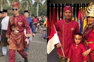 7 Potret Agus Yudhoyono kenakan baju adat, gagah & berkharisma