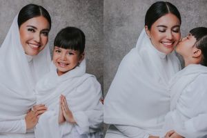 8 Momen ulang tahun Shakira Aurum, Denada jadi Hello Kitty