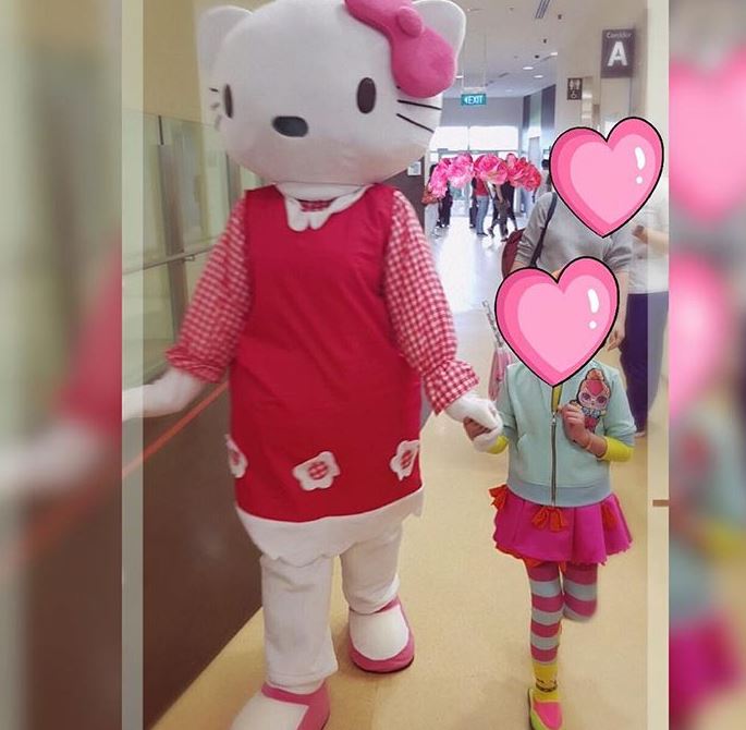 8 Momen ulang tahun Shakira Aurum, Denada jadi Hello Kitty