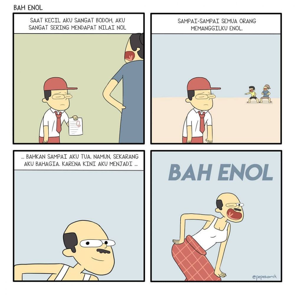 10 Komik strip lucu transformasi kehidupan ini kocak abis