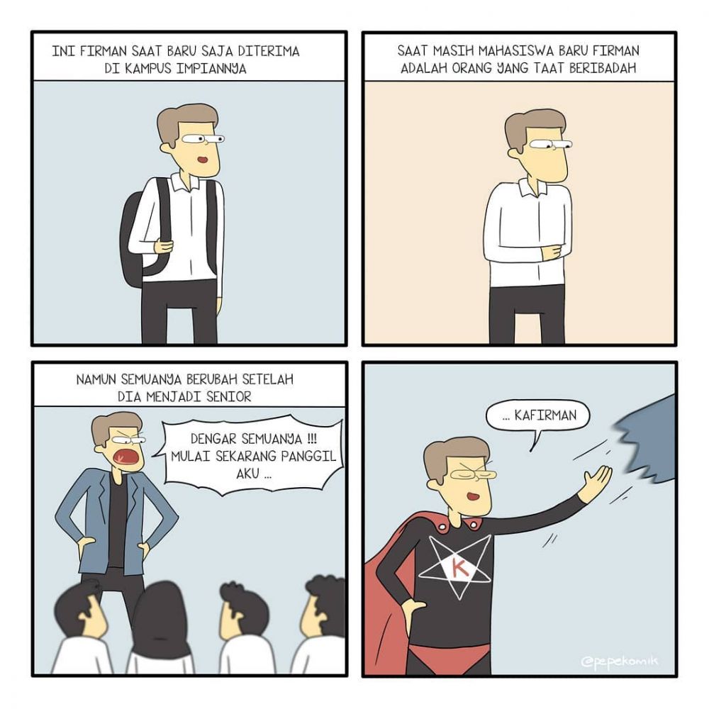 10 Komik strip lucu transformasi kehidupan ini kocak abis