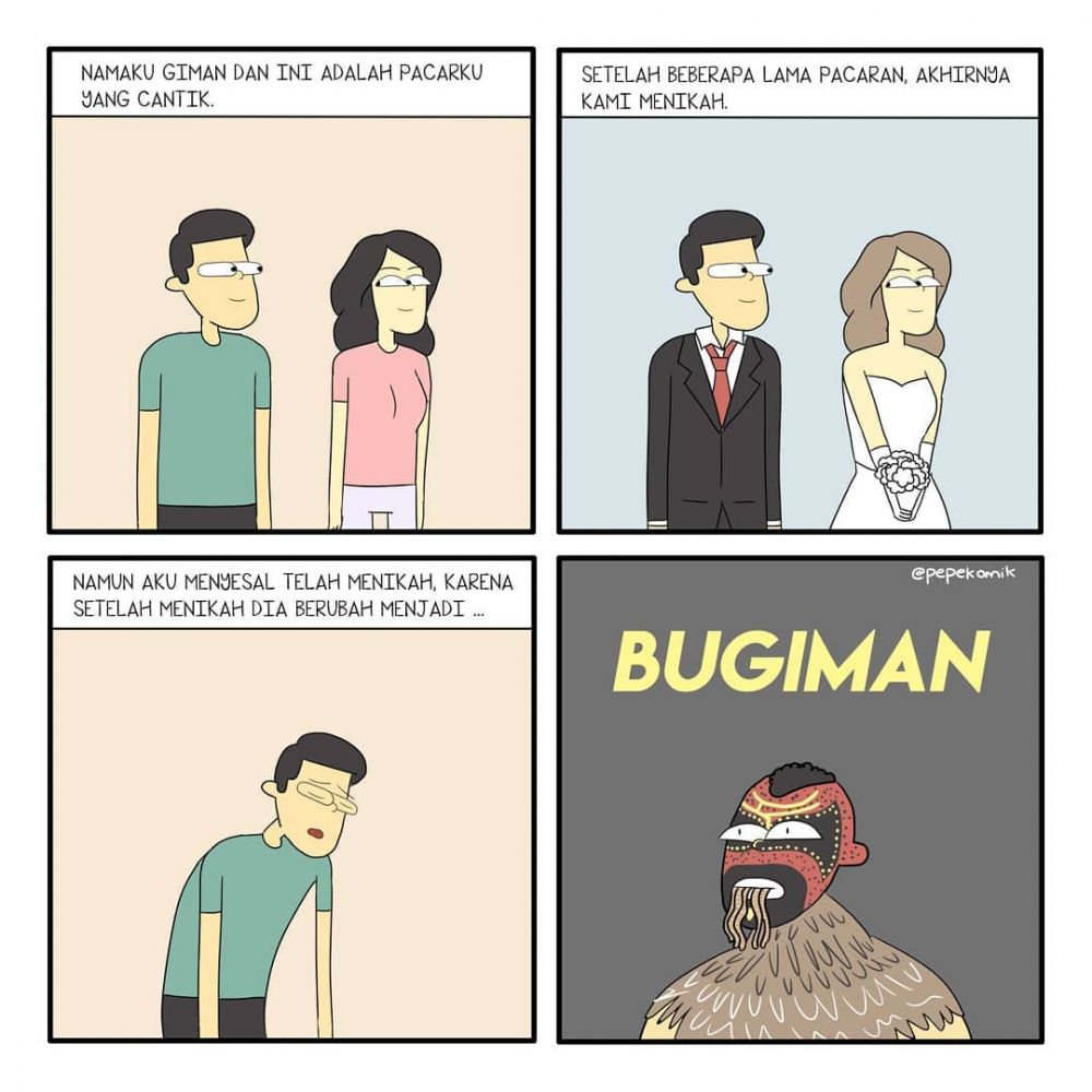 10 Komik strip lucu transformasi kehidupan ini kocak abis