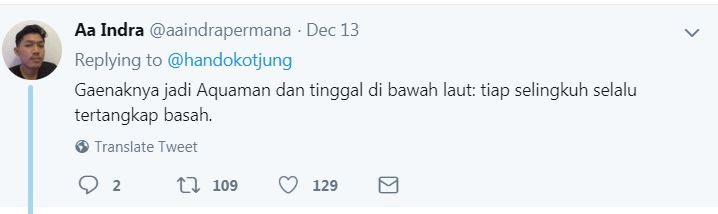 10 Cuitan lucu 'nggak enaknya jadi Aquaman' ini bikin senyum sendiri