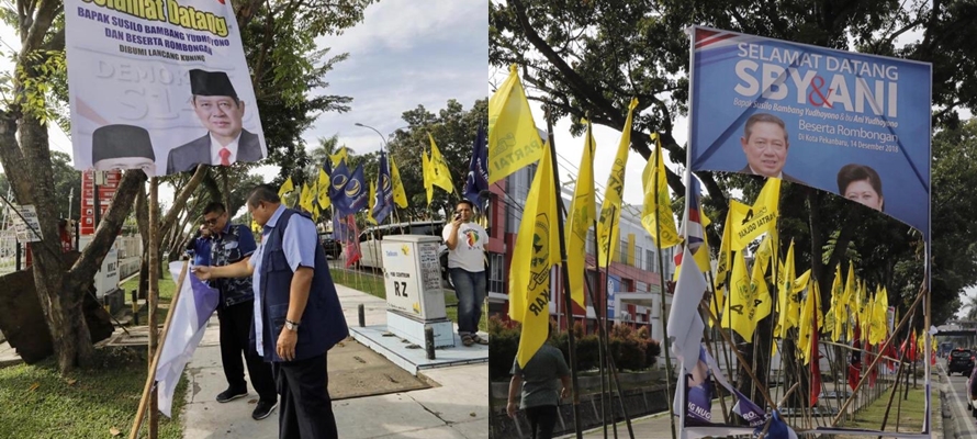 Heboh insiden baliho SBY dirusak, begini respons Jokowi