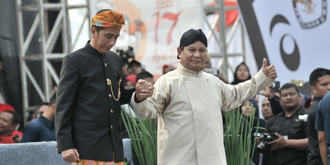 11 Momen Jokowi bersama Prabowo, kehangatan dua tokoh Indonesia
