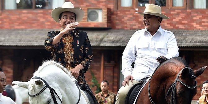 11 Momen Jokowi bersama Prabowo, kehangatan dua tokoh Indonesia