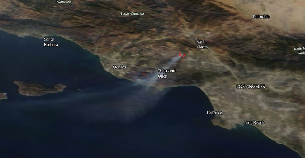 15 Potret kebakaran hutan dilihat dari satelit NASA, ngeri abis