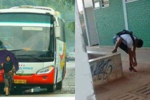 15 Foto lucu orang lagi nggak fokus ini bikin susah nahan tawa