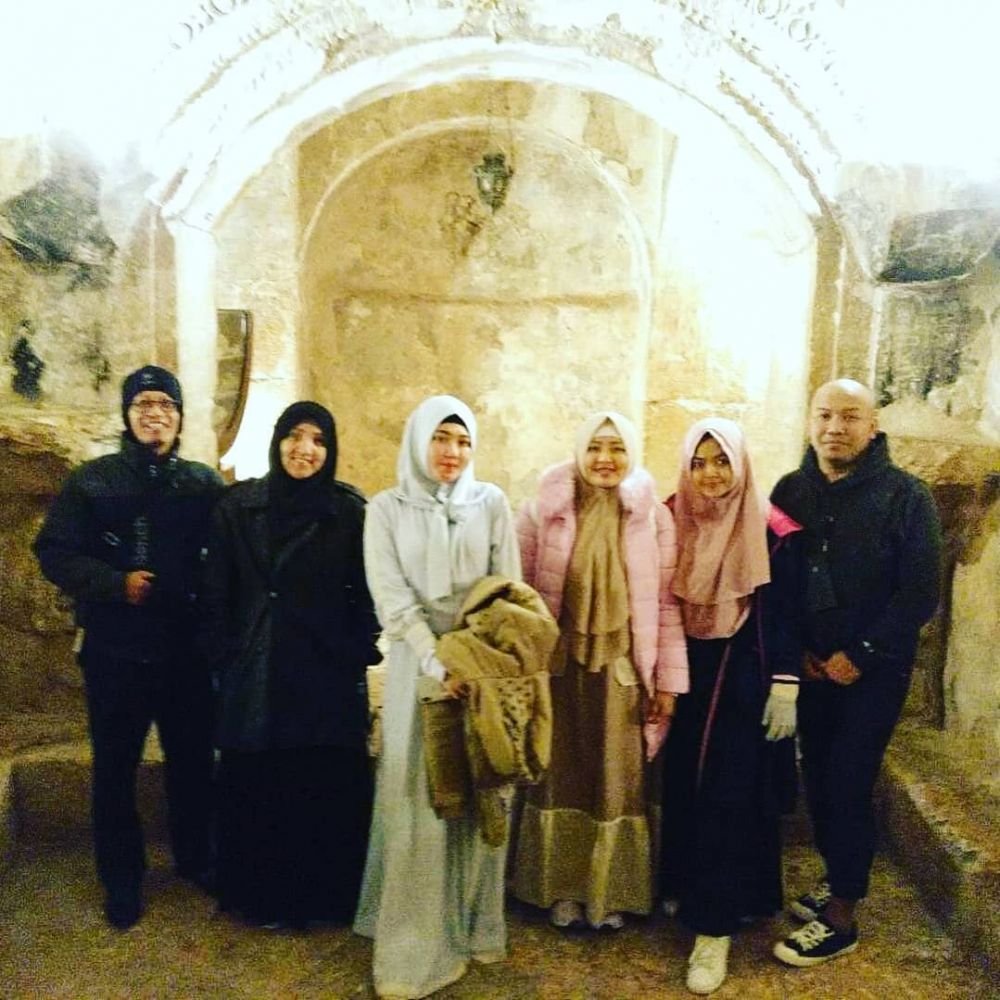 6 Momen Via Vallen berkunjung ke Palestina