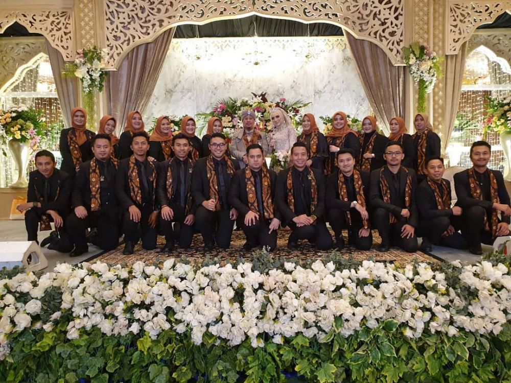 8 Momen resepsi pernikahaan Opick & Bebi Silvana, penuh kebahagiaan