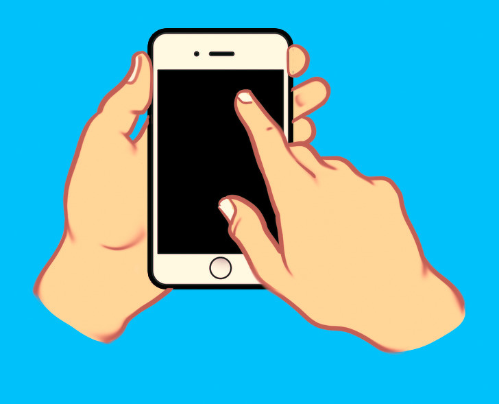 4 Tipe cara pegang smartphone ini ungkap kepribadianmu