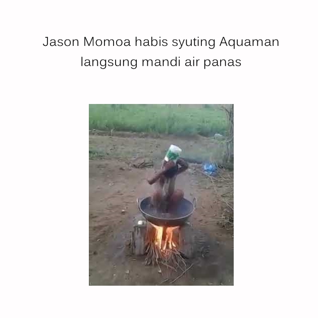 10 Meme lucu Jason Momoa syuting Aquaman ini bikin cekikikan