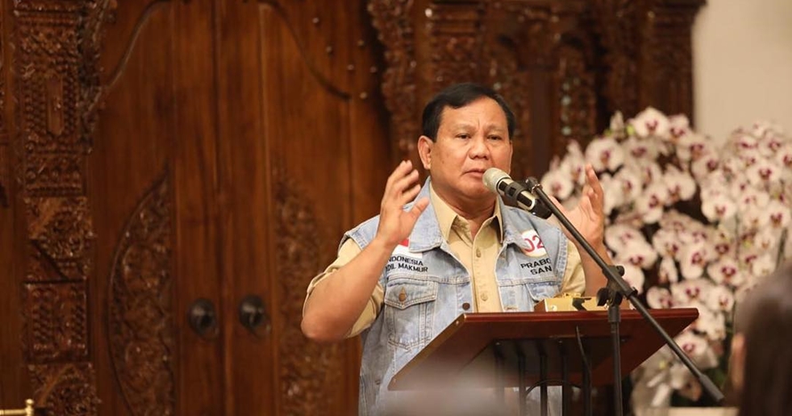 4 Momen saat Prabowo 'sentil' wartawan
