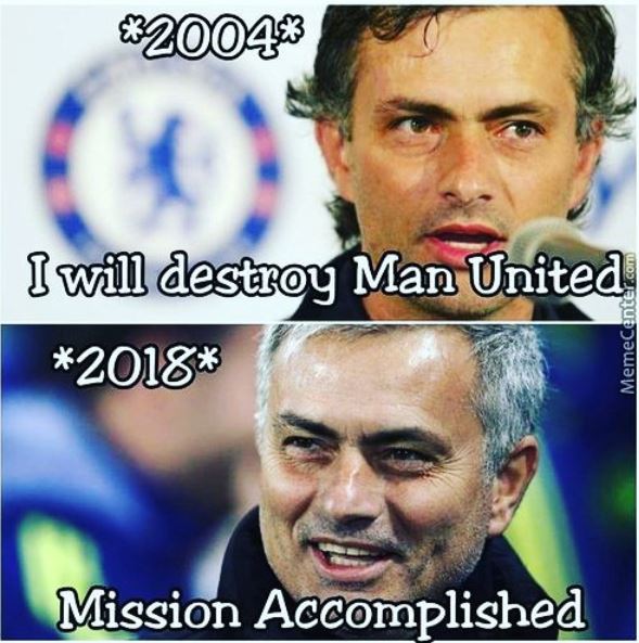 10 Meme lucu Jose Mourinho dipecat dari Manchester United 