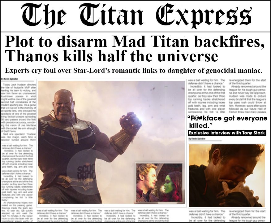 Ini yang terjadi kalau 9 cerita di film menjadi berita koran