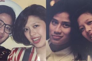 7 Foto masa muda Sandiaga Uno & Nur Asia, gaya rambutnya ikonik